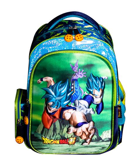 Dragon Ball Mochila Escolar Dragon Ball Super Ni O El Palacio De Hierro