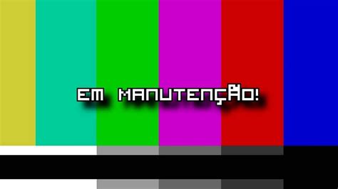 Aviso Problemas Técnicos Em Manutenção YouTube