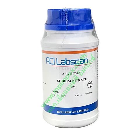 RCI Labscan SODIUM NITRATE 99 5 500 กรม M P IMPEX นำเขาและ