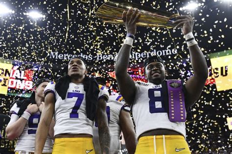 In Photos Lsu Wins College Football Playoff National Championship