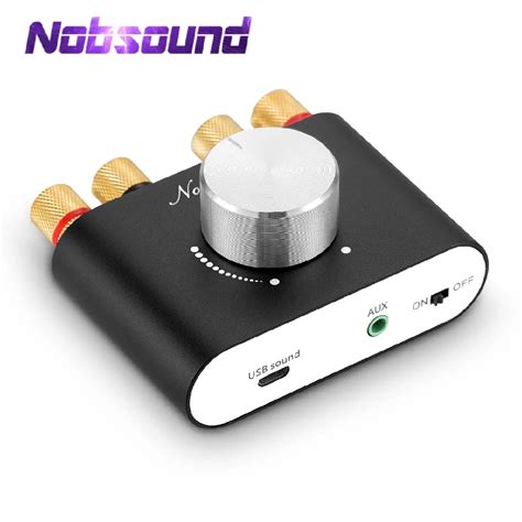 Nobsound Mini Amplificateur Num Rique Bluetooth 5 0 TPA3116 R Cepteur