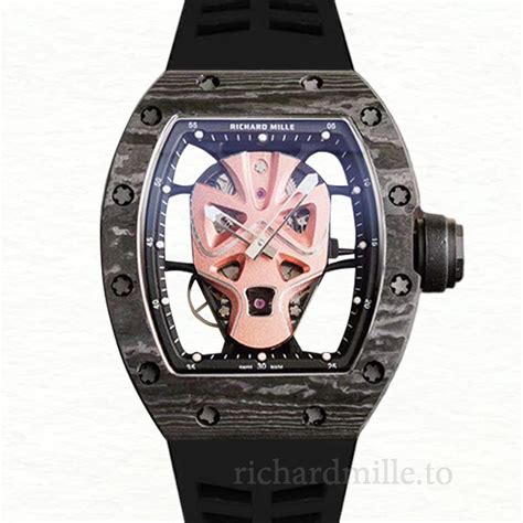 Richard Mille RM52-06 Automatic Men Hero Dial Dot Rubber Band - Richard Mille Replica | Fake ...