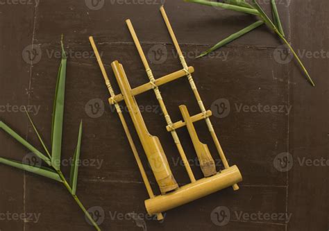 Angklung The Traditional Sundanese Musical Instrument Made From Bamboo