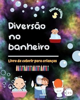 Diversão no banheiro Livro de colorir book