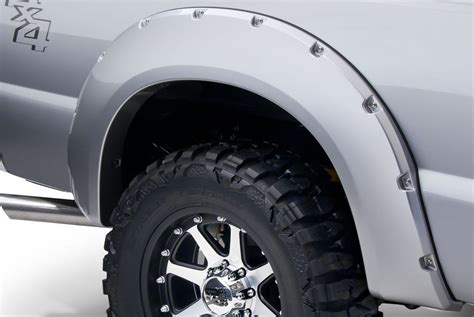 Bushwacker Ford F Pocket Style Matte Black Fender Flares