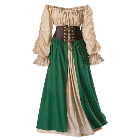 Pyramid Collection Tavern Wench Dress Costume Ensemble Halloween