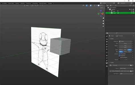 How To Set An Orthographic Reference Image In Blender Skillademia