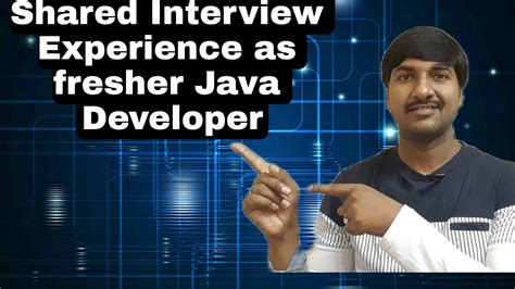 Java Interview Experience As Fresher Java Developer Java Interview Preparation For Fresher