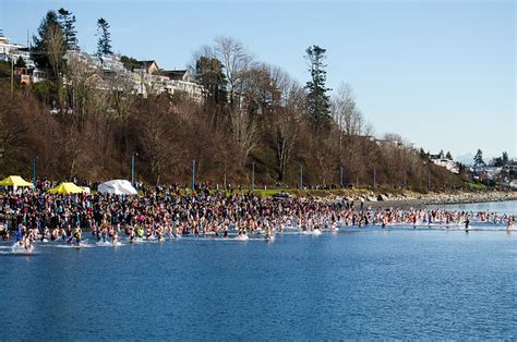 Polar Bear Swim Polar Bear Swim White Rock Pier Vancouver Blog Miss604