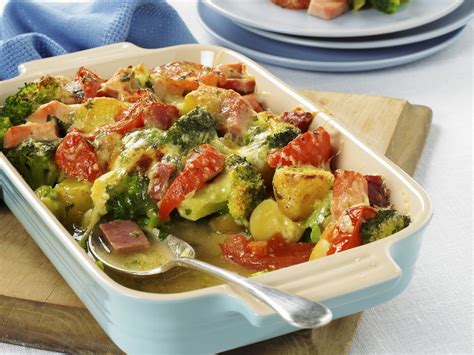 Brokkoli Kassler Gratin Rezept Eat Smarter