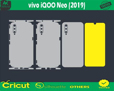 Vivo Iqoo Neo Skin Vector Template