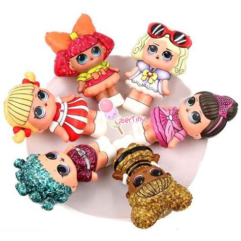 6 Pcs LOL Dolls Squishy · Uber Tiny · Online Store Powered by Storenvy