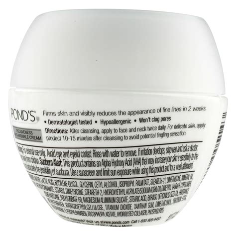 Ponds, Rejuveness Anti Wrinkle Cream, 1.75 oz - Walmart.com - Walmart.com