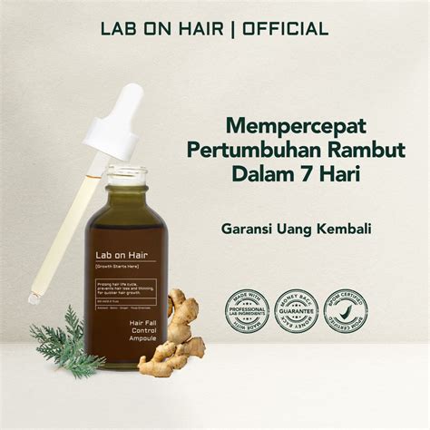 Lab On Hair Anti Hair Fall Ampoule Ml Hair Serum Untuk Anti Rambut