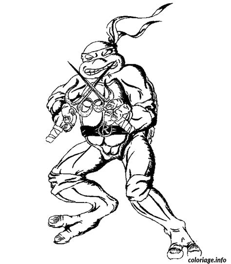 Coloriage Tortues Ninja Dessin