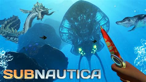 Subnautica GIANT SEA CREATURES Subnautica Part 2 Gameplay