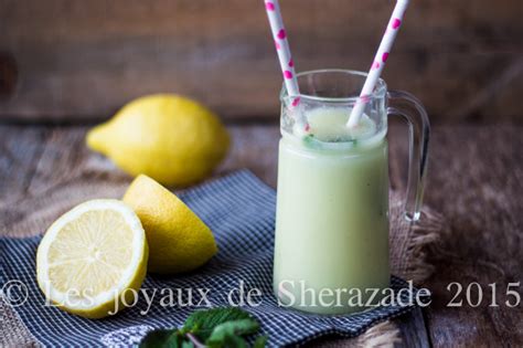 Recette De Citronnade Maison La Menthe Les Joyaux De Sherazade