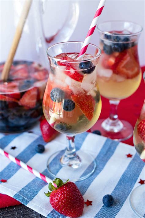 Red White Blue Sangria