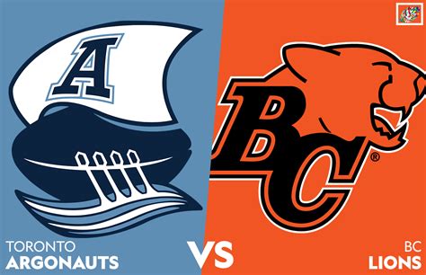 LIVESTREAM CFL BC Lions Toronto Argonauts July 4 01 00 CET 1 Am