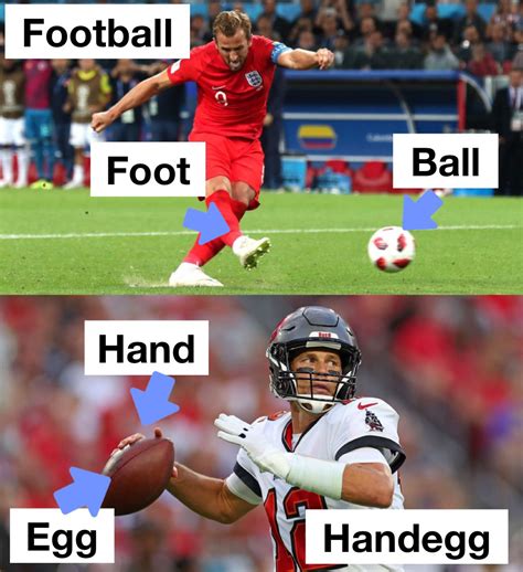 American Football Vs Soccer Meme