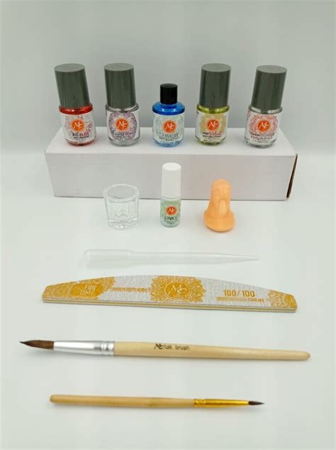 Kit Productos Basicos U As Acrilicas Mc Nails Regalo Meses Sin