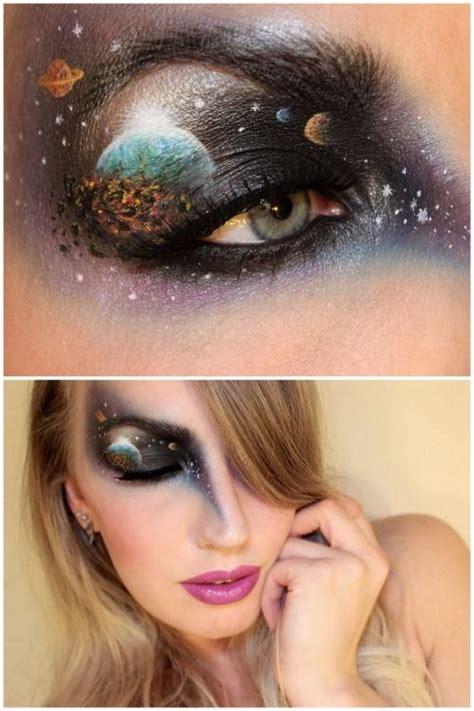 True Blue Me And You Diys For Creatives Galaxy Makeup Space Makeup