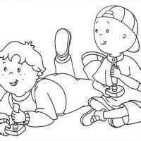 Desenhos Para Colorir De Caillou Colorir Net Br