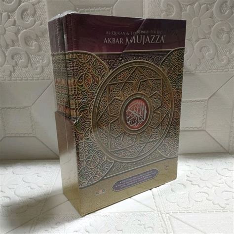 Jual Alquran Akbar Mujazza Terjemah Per Juz Alquran Perjuz Ukuran B