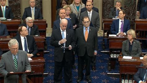 Chief Justice John Roberts Swears In Senators For Trumps Impeachment Trial