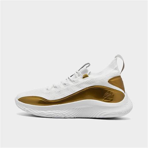 Under Armour Curry 8 White/Gold Release Information | Nice Kicks