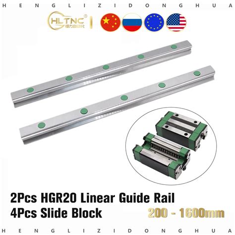 Hgr Hgr Hgr Square Linear Guide Rail Pc Pcs Hgh Ca Hgw Cc