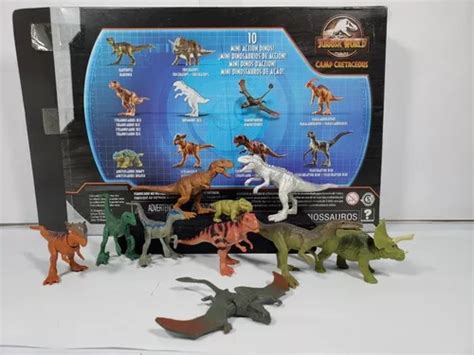 Jurassic World 10 Mini Action Dinos Camp Cretaceous En Venta En Zapopan