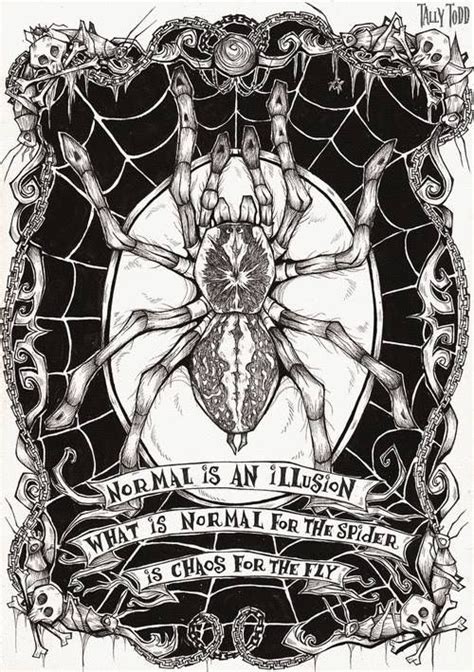 Pin By Ghouly Girl On My Monsters Creepy Art Spider Art Art