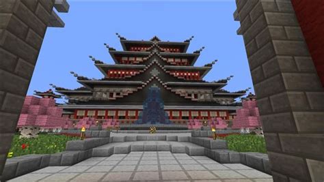 Minecraft Pagoda Schematic