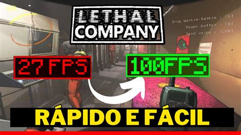 Lethal Company Como Aumentar Fps Tirar Lag E Otimizar Lethal Company