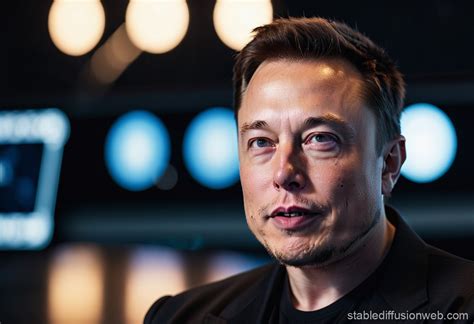 Elon Musk On Social Media Platform X Stable Diffusion Online