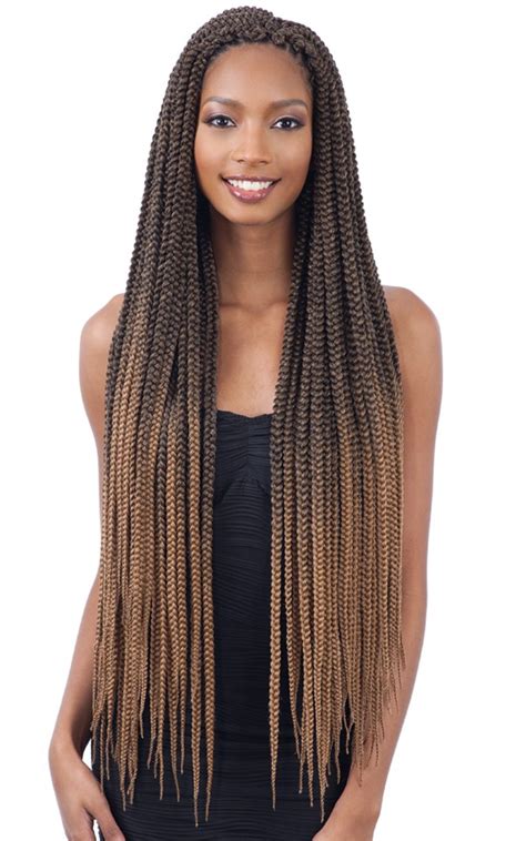 Freetress Crochet Braid 2X LARGE BOX BRAIDS 30 Inch