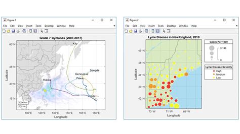 Plot Geographic Data On A Map In Matlab Video Matlab