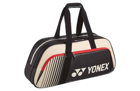 Yonex Active Tournament Bag Wex Black Beige Allrackets Nl