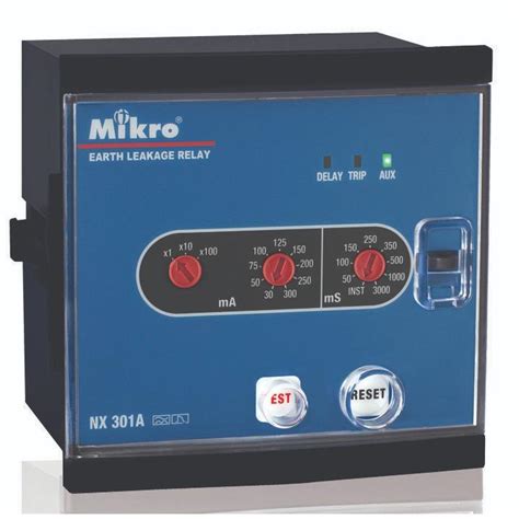 Mikro Earth Leakage Relay NX301A 240A MK301A