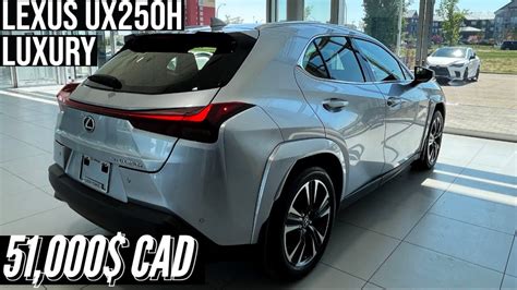 2024 Lexus Ux250h Hybrid Luxury Pkg Iridium Color With Black Interior