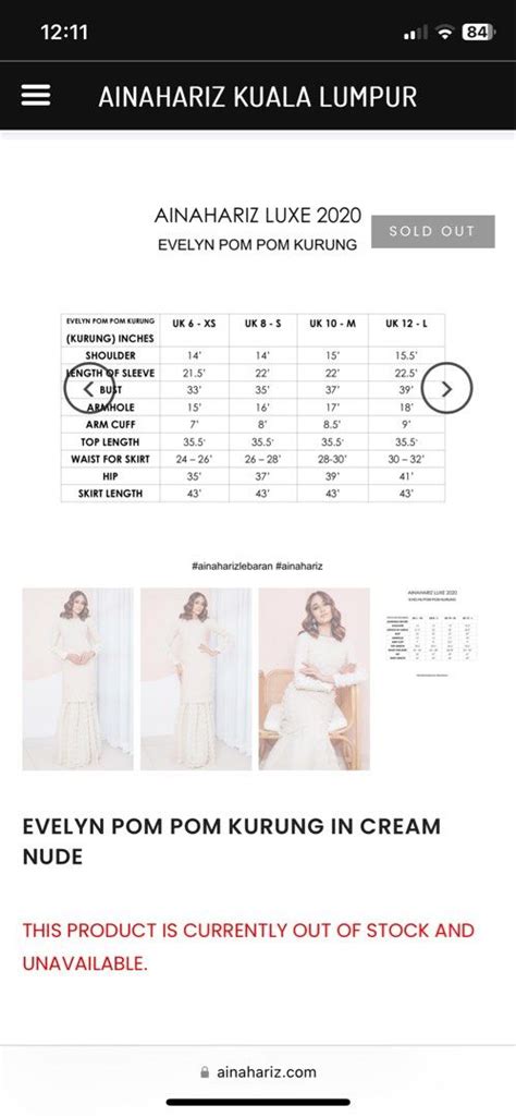 Ainahariz Kurung S Nude Women S Fashion Muslimah Fashion Baju Kurung