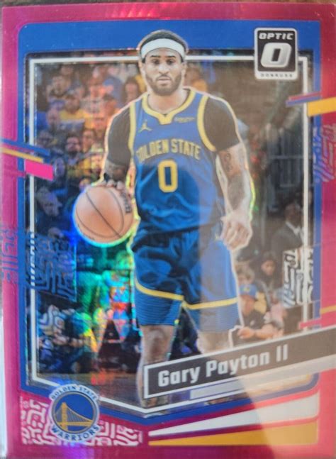 Gary Payton Ii Hyper Pink Prices Donruss Optic