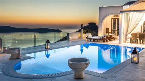 Villa Tc In Santorini Santorini Luxury Villas By Mlv