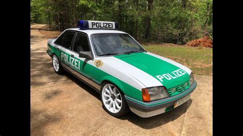 Rekord E Polizeiauto First Roll Out May Th Youtube