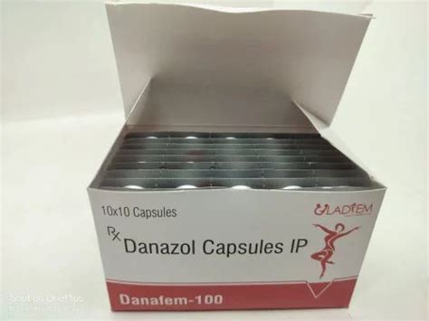 Danazol Capsules Ip 100 Mg At Rs 2500 Box Mohali ID 2852258097662