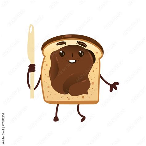 Toast Cartoon Funny