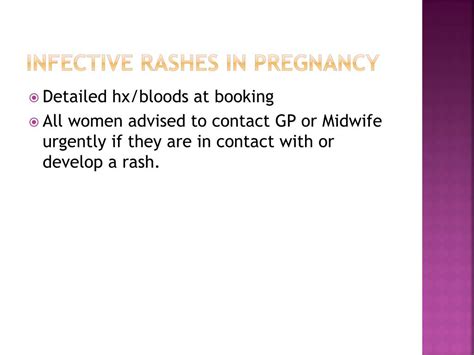 Ppt Rashes In Pregnancy Powerpoint Presentation Free Download Id