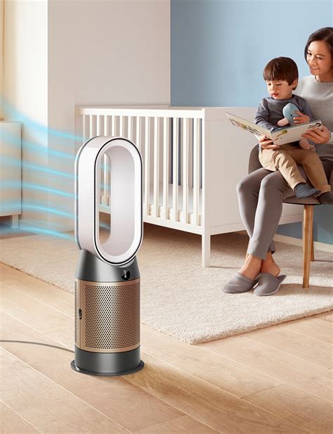 Dyson Hp09 Purifier Hot Cool Formaldehyde Purifying Fan Heater White Gold 379706 01 Heaters