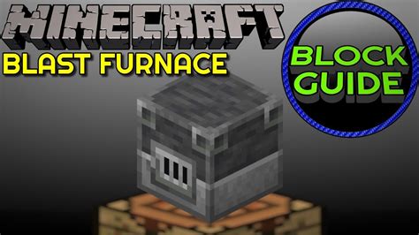 Blast Furnace Minecraft Block Guide YouTube